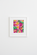 A3 painting gallery wall mockup in white frame