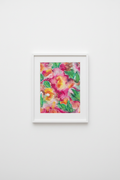 A3 painting gallery wall mockup in white frame
